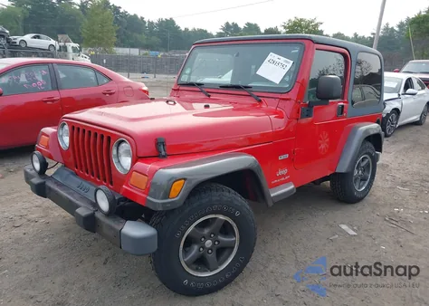 2004 Jeep Wrangler X from USA, damaged, VIN 1J4FA39S24P729055